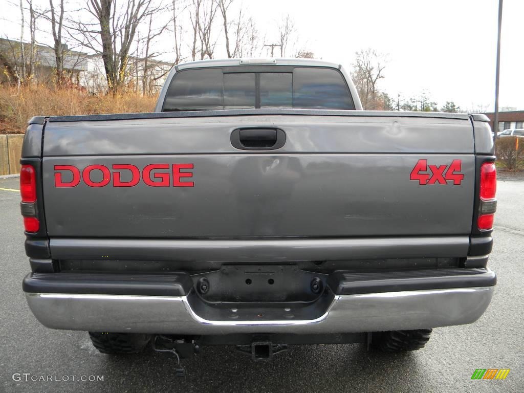 Graphite Metallic 2002 Dodge Ram 2500 SLT Quad Cab 4x4 Exterior Photo #40652736