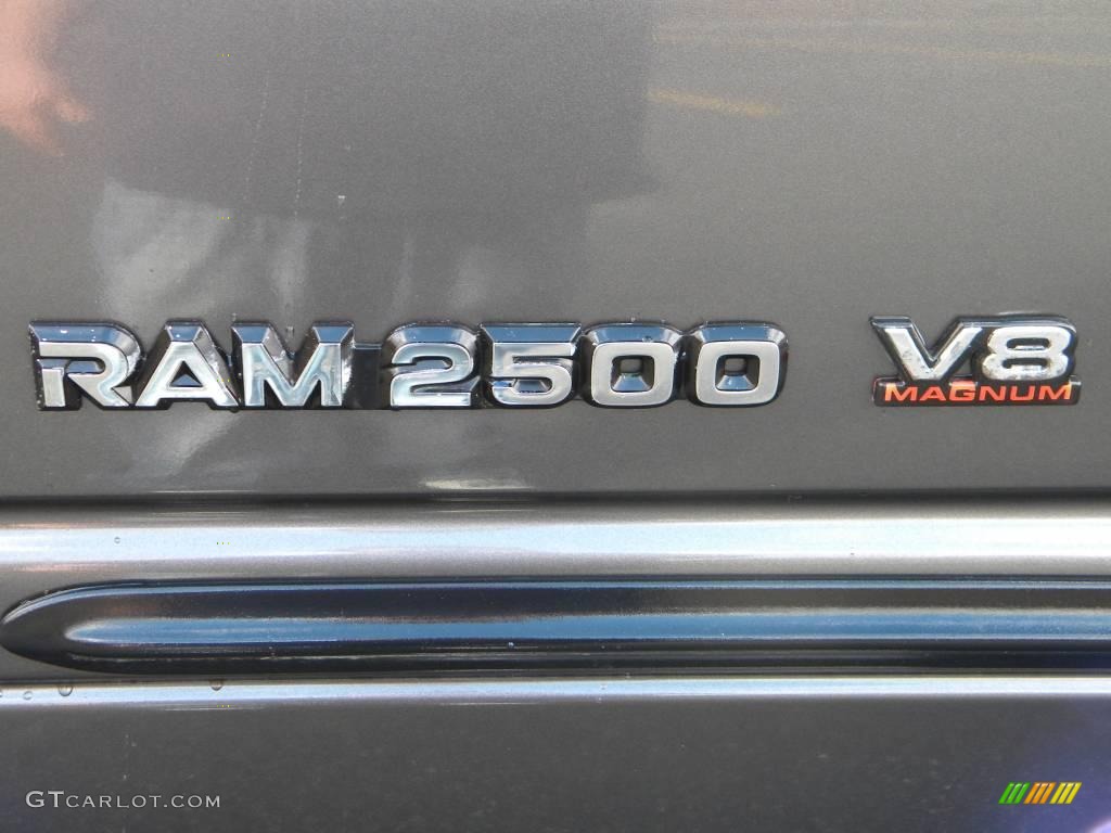2002 Dodge Ram 2500 SLT Quad Cab 4x4 Marks and Logos Photo #40652768