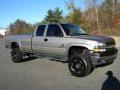 2001 Light Pewter Metallic Chevrolet Silverado 2500HD LS Extended Cab 4x4  photo #4