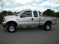 Silver Metallic 2001 Ford F250 Super Duty XL SuperCab 4x4 Exterior