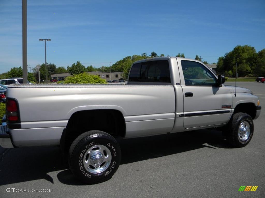 2000 Ram 2500 SLT Regular Cab 4x4 - Light Driftwood Satin Glow / Mist Gray photo #11