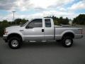 2001 Silver Metallic Ford F250 Super Duty XL SuperCab 4x4  photo #53