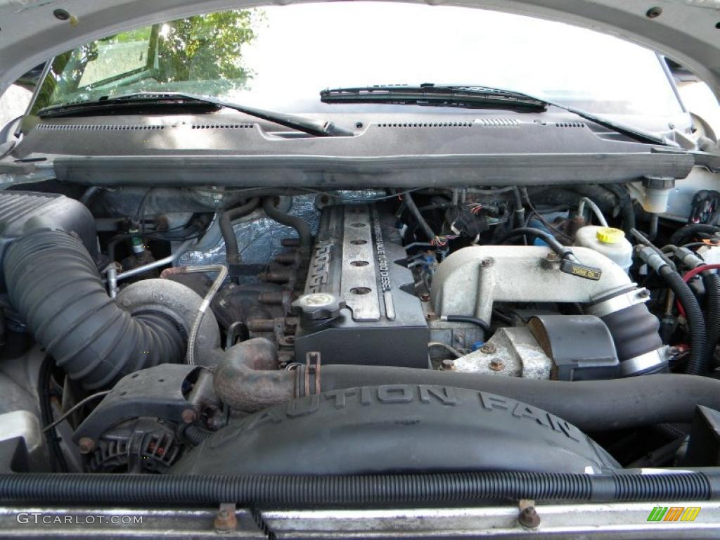 2000 Dodge Ram 2500 SLT Regular Cab 4x4 5.9 Liter Cummins OHV 24-Valve Turbo-Diesel Inline 6 Cylinder Engine Photo #40653840