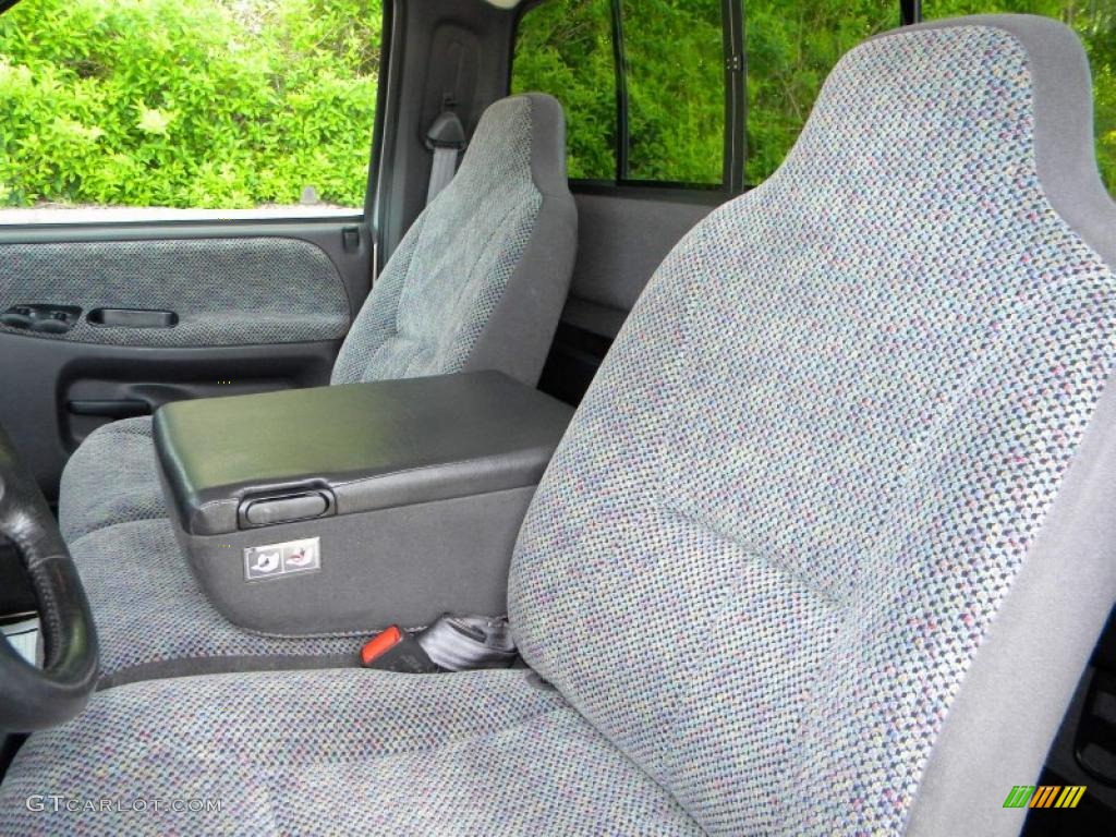 Mist Gray Interior 2000 Dodge Ram 2500 SLT Regular Cab 4x4 Photo #40653889