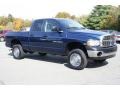 2004 Patriot Blue Pearl Dodge Ram 2500 ST Quad Cab 4x4  photo #3