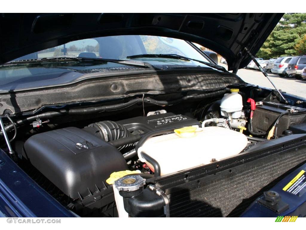 2004 Dodge Ram 2500 ST Quad Cab 4x4 5.7 Liter HEMI OHV 16-Valve V8 Engine Photo #40654090