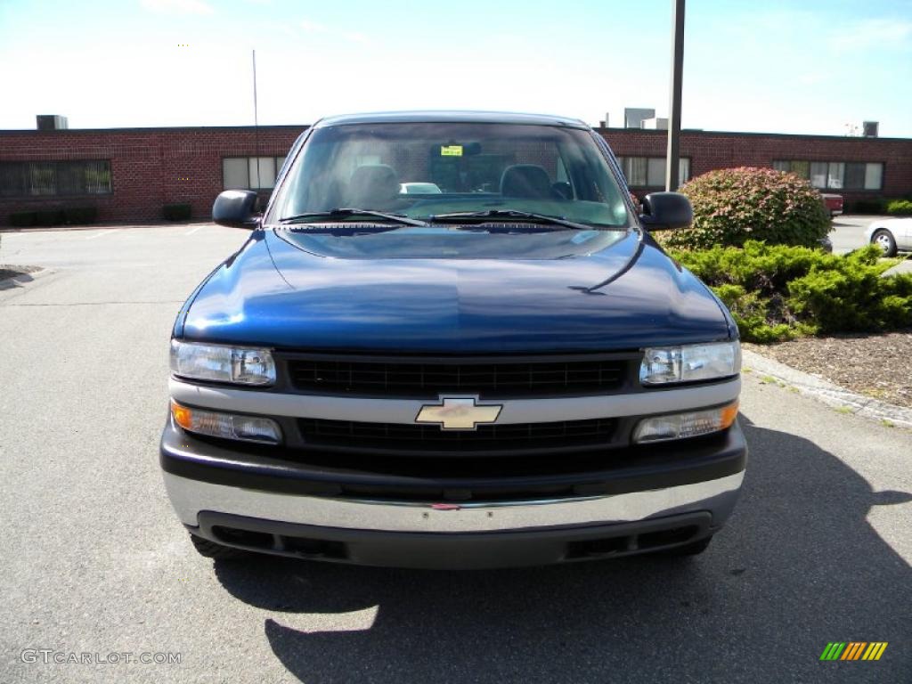 2000 Silverado 1500 Regular Cab 4x4 - Indigo Blue Metallic / Graphite photo #1