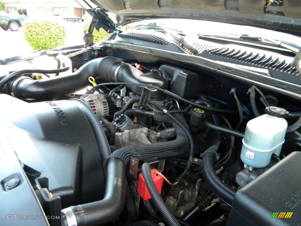 2000 Chevrolet Silverado 1500 Regular Cab 4x4 4.3 Liter OHV 12-Valve Vortec V6 Engine Photo #40655467