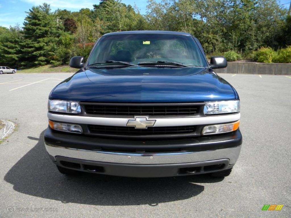 2000 Silverado 1500 Regular Cab 4x4 - Indigo Blue Metallic / Graphite photo #26