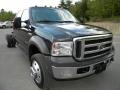 Dark Green Satin Metallic - F450 Super Duty Lariat Crew Cab 4x4 Chassis Photo No. 13