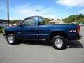 2000 Indigo Blue Metallic Chevrolet Silverado 1500 Regular Cab 4x4  photo #32