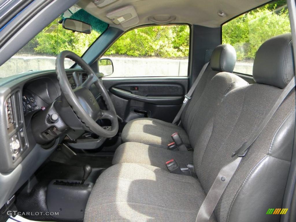 2000 Silverado 1500 Regular Cab 4x4 - Indigo Blue Metallic / Graphite photo #48