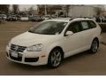 2009 Candy White Volkswagen Jetta SE SportWagen  photo #4