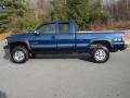 2002 Indigo Blue Metallic Chevrolet Silverado 2500 LS Extended Cab 4x4  photo #3