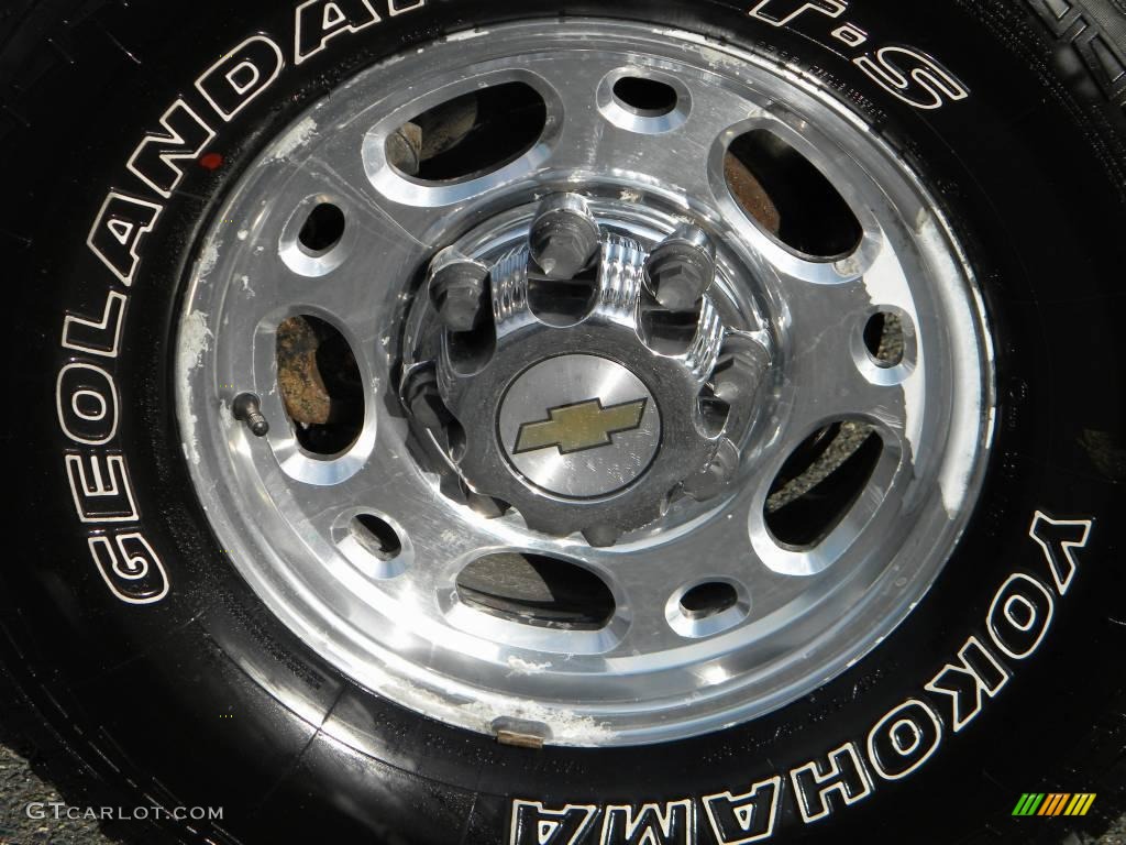 2002 Chevrolet Silverado 2500 LS Extended Cab 4x4 Wheel Photo #40656471