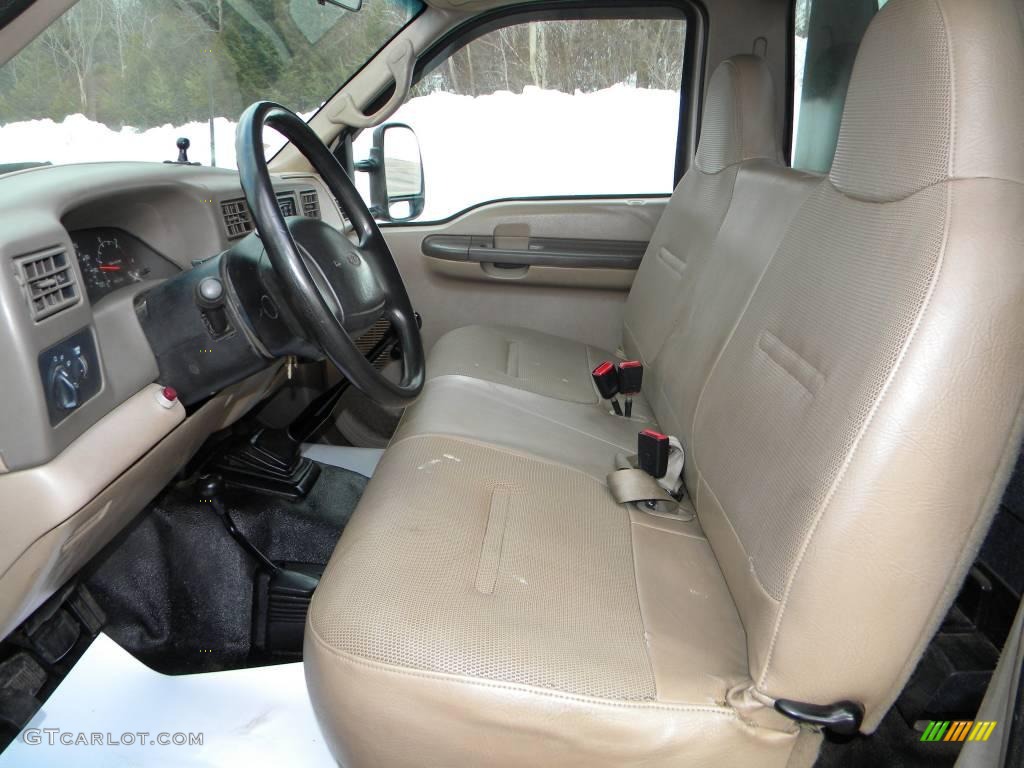 Medium Graphite Interior 1999 Ford F350 Super Duty XL Regular Cab 4x4 Dump Truck Photo #40656627