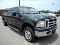 Dark Green Satin Metallic - F250 Super Duty XLT Crew Cab 4x4 Photo No. 7