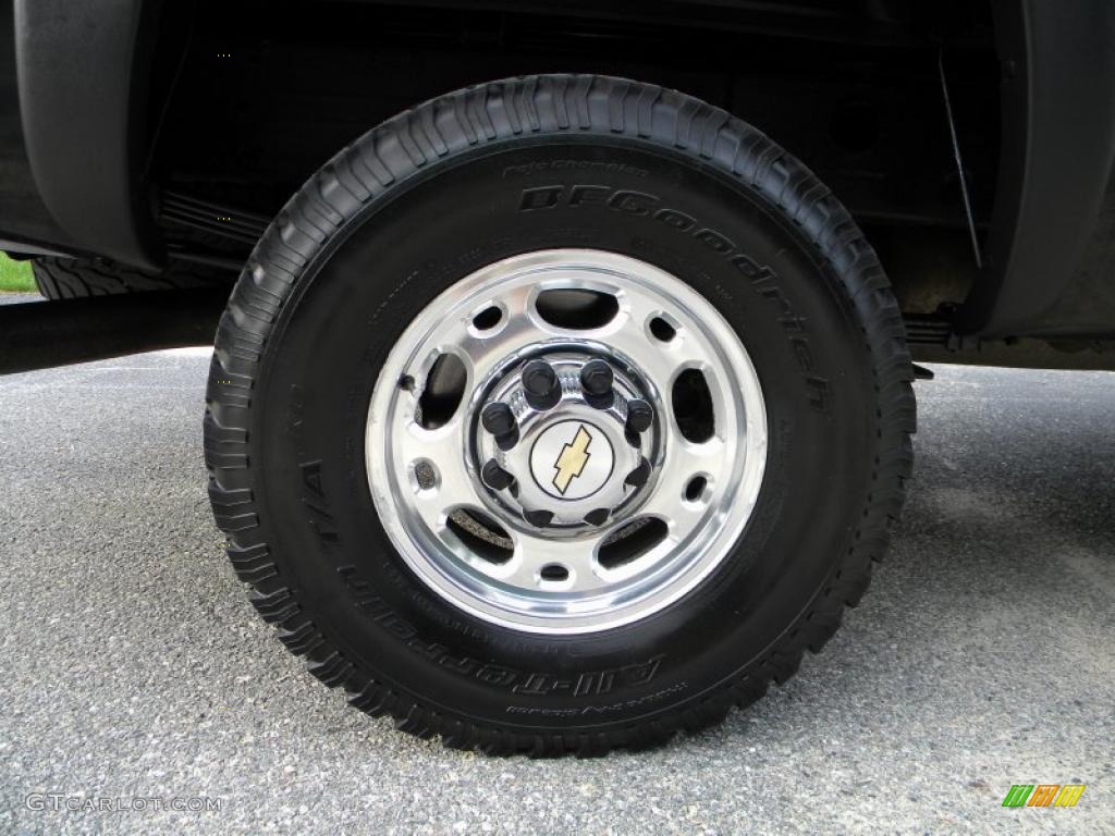 2003 Silverado 2500HD LS Regular Cab 4x4 - Black / Dark Charcoal photo #36