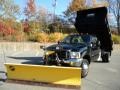 2004 Black Ford F550 Super Duty XL Regular Cab 4x4 Chassis Plow Truck  photo #4