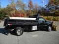 2004 Black Ford F550 Super Duty XL Regular Cab 4x4 Chassis Plow Truck  photo #21