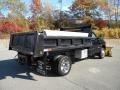 2004 Black Ford F550 Super Duty XL Regular Cab 4x4 Chassis Plow Truck  photo #25