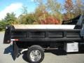 2004 Black Ford F550 Super Duty XL Regular Cab 4x4 Chassis Plow Truck  photo #35