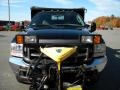 2004 Black Ford F550 Super Duty XL Regular Cab 4x4 Chassis Plow Truck  photo #52