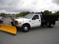 Oxford White - F350 Super Duty XL Regular Cab 4x4 Stake Truck Photo No. 1