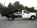 2000 Oxford White Ford F350 Super Duty XL Regular Cab 4x4 Stake Truck  photo #9