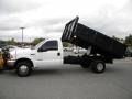 2000 Oxford White Ford F350 Super Duty XL Regular Cab 4x4 Stake Truck  photo #10