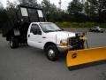 Oxford White - F350 Super Duty XL Regular Cab 4x4 Stake Truck Photo No. 33