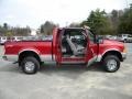 Toreador Red Metallic - F350 Super Duty XLT SuperCab 4x4 Photo No. 8