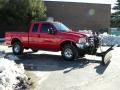 Red - F350 Super Duty Lariat SuperCab 4x4 Photo No. 9