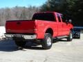 2003 Red Ford F350 Super Duty Lariat SuperCab 4x4  photo #19