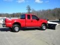 2003 Red Ford F350 Super Duty Lariat SuperCab 4x4  photo #21