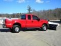 Red - F350 Super Duty Lariat SuperCab 4x4 Photo No. 21