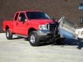 2003 Red Ford F350 Super Duty Lariat SuperCab 4x4  photo #28