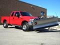 Red - F350 Super Duty Lariat SuperCab 4x4 Photo No. 30