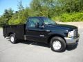 2004 Black Ford F350 Super Duty XL Regular Cab Chassis Commercial  photo #8