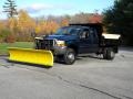 1999 Woodland Green Metallic Ford F350 Super Duty XL SuperCab 4x4 Dump Truck  photo #3