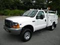 1999 Oxford White Ford F350 Super Duty XL Regular Cab 4x4 Chassis  photo #4