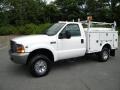 1999 Oxford White Ford F350 Super Duty XL Regular Cab 4x4 Chassis  photo #10
