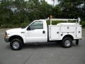 1999 Oxford White Ford F350 Super Duty XL Regular Cab 4x4 Chassis  photo #14