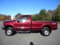 Dark Toreador Red Metallic - F350 Super Duty Lariat Regular Cab 4x4 Photo No. 5