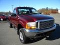 Dark Toreador Red Metallic - F350 Super Duty Lariat Regular Cab 4x4 Photo No. 23