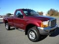 Dark Toreador Red Metallic - F350 Super Duty Lariat Regular Cab 4x4 Photo No. 24