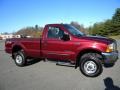 Dark Toreador Red Metallic - F350 Super Duty Lariat Regular Cab 4x4 Photo No. 25