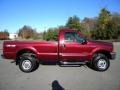 Dark Toreador Red Metallic - F350 Super Duty Lariat Regular Cab 4x4 Photo No. 27