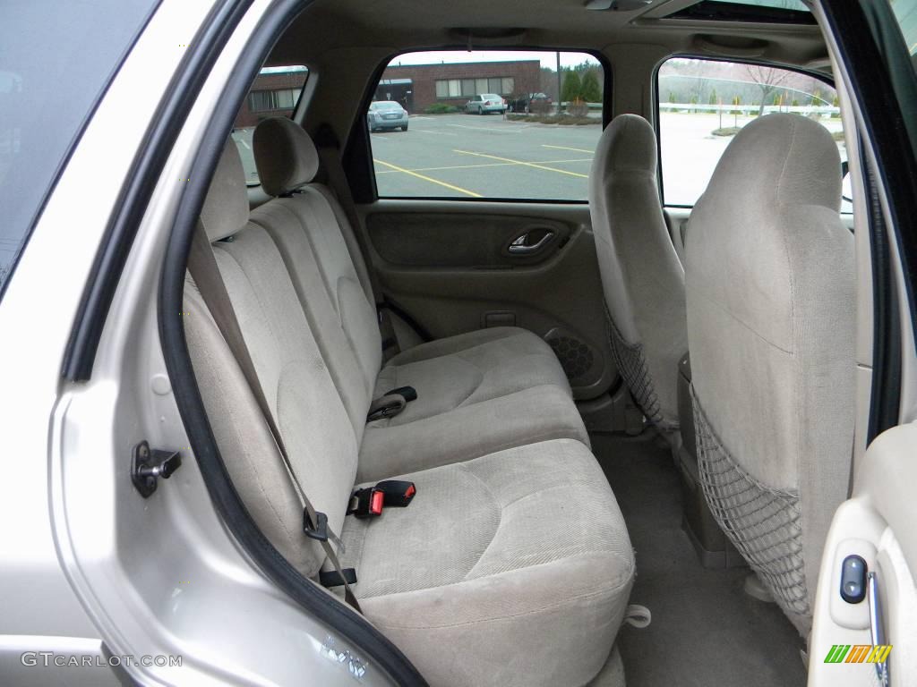 2001 Mazda Tribute LX V6 Interior Color Photos