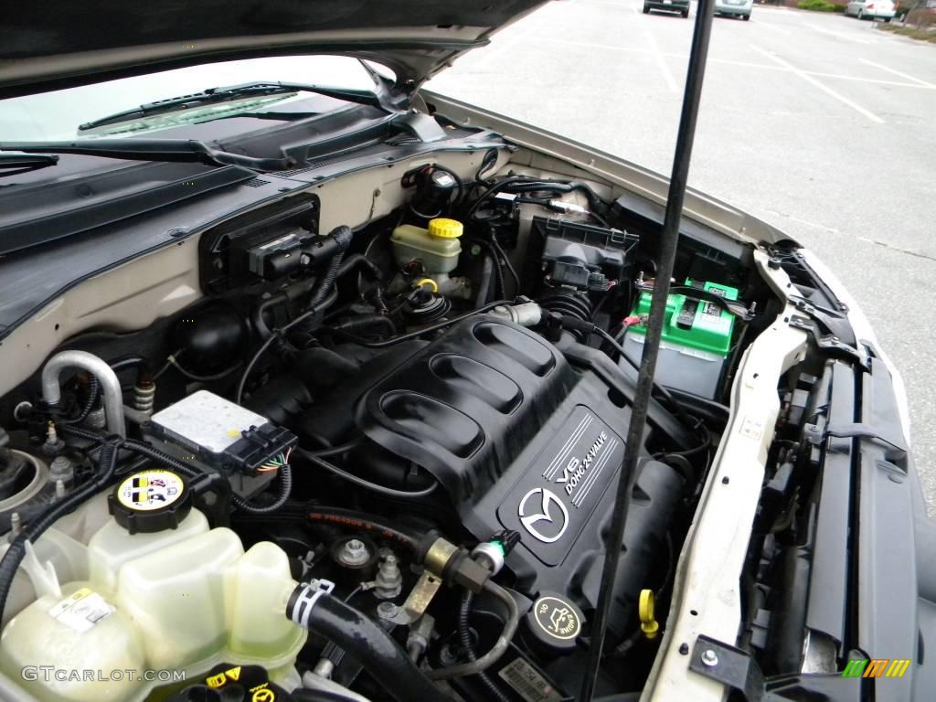 2001 Mazda Tribute LX V6 3.0 Liter DOHC 24-Valve V6 Engine Photo #40659881